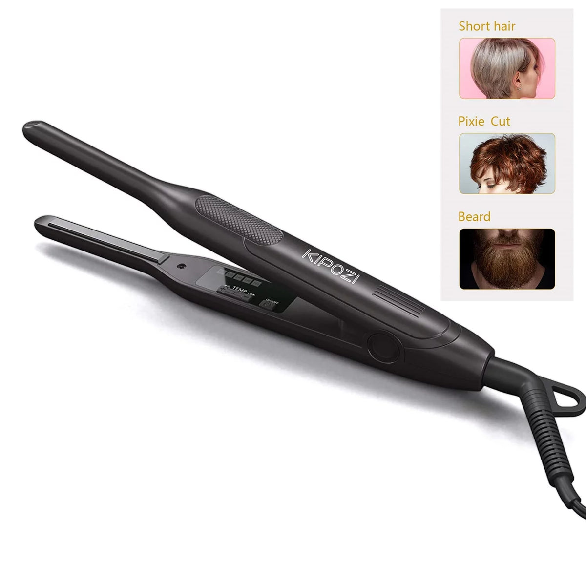 Titanium Pencil Flat Iron Hair Straightener D806