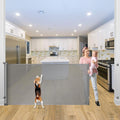 42" Tall X 115" Extra Wide Retractable Baby Gate U670