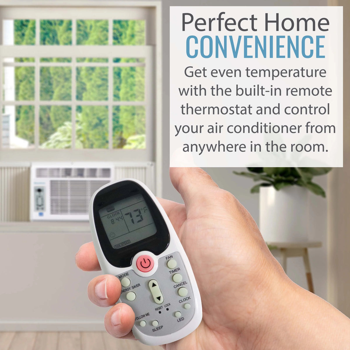 5,000 BTU 115-volt White Window Air Conditioner R620