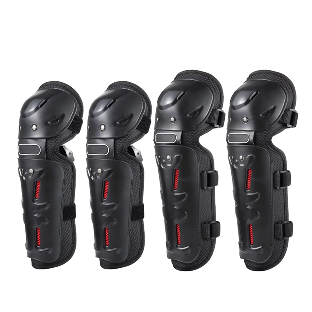 Cycling Knee Brace and Elbow Guards Protective Pads A633