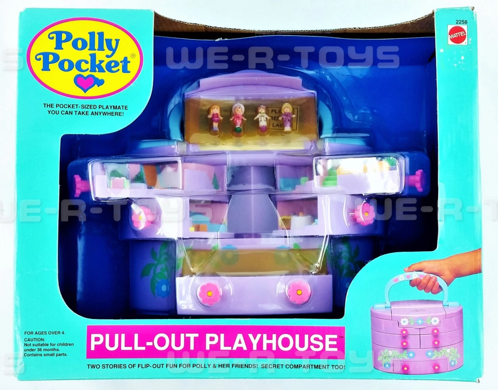 Polly Pocket Pull - Out Playhouse Playset I798314