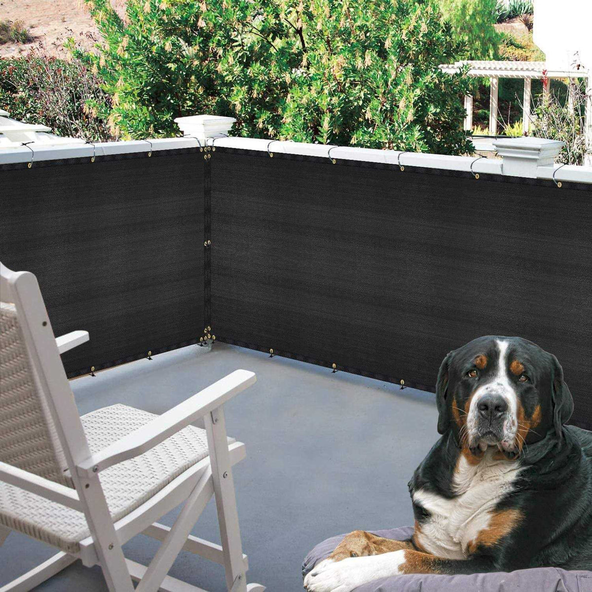 Outdoor Dog Kennel Shade Cover D360