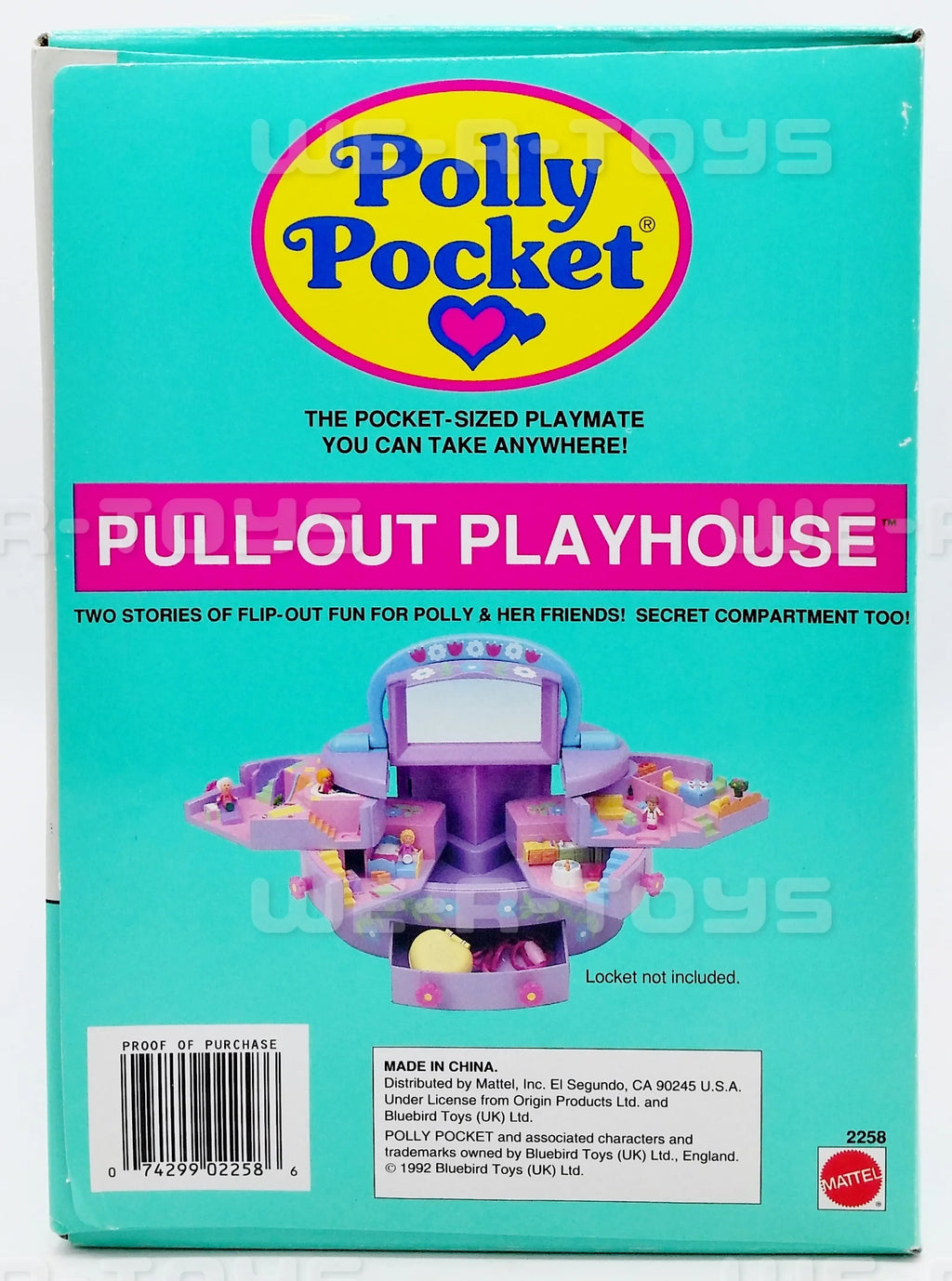 Polly Pocket Pull - Out Playhouse Playset I798314