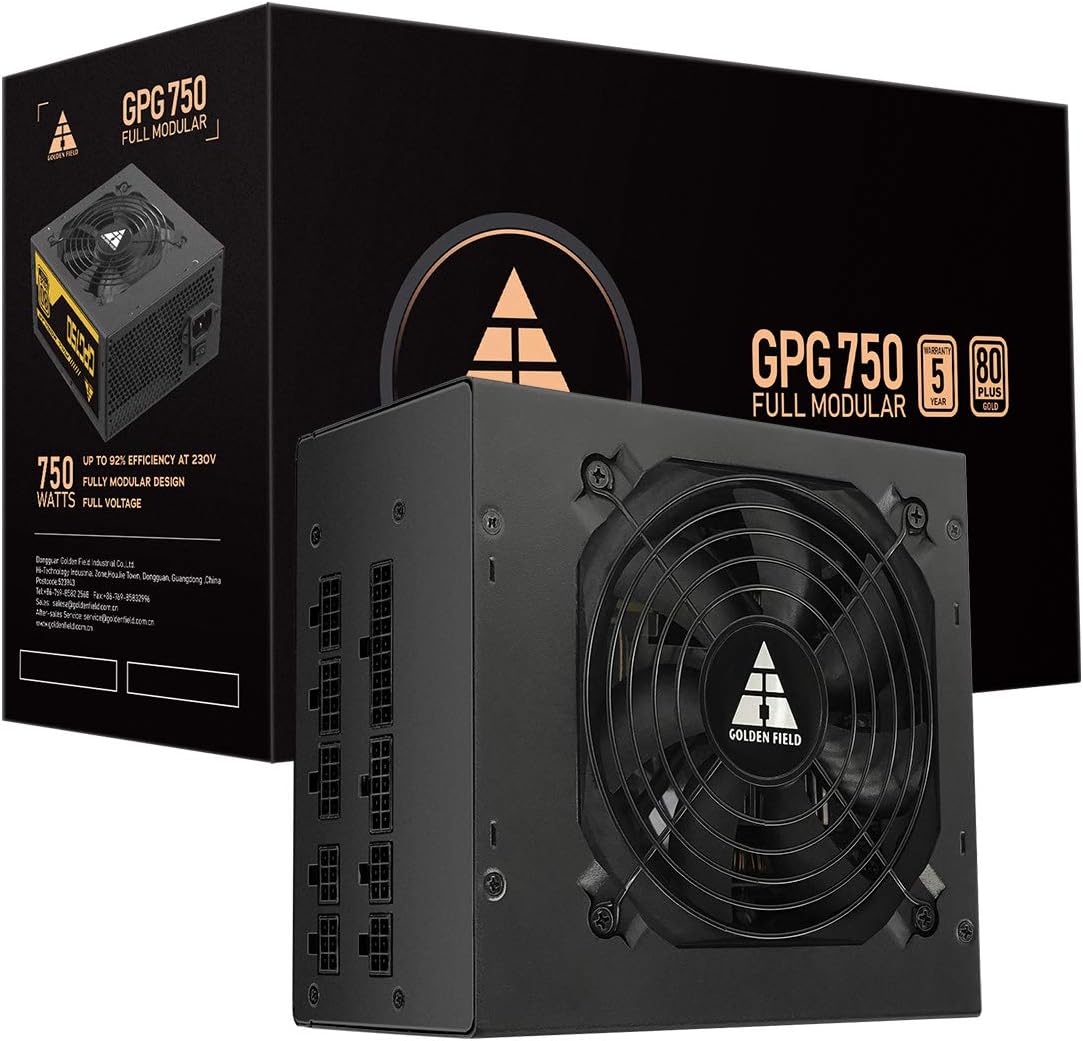 850W Full Modular 80 Plus Gold ATX Power Supply Z32211