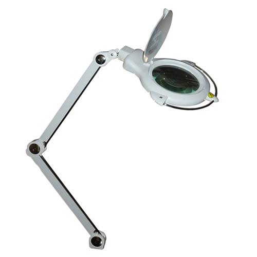 LED Desktop Magnifier Lamp with 2 Light Modes W21781