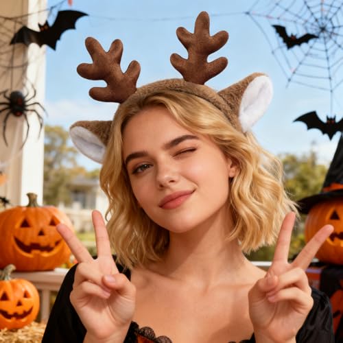 Reindeer Antlers Headband 2Pack X7875