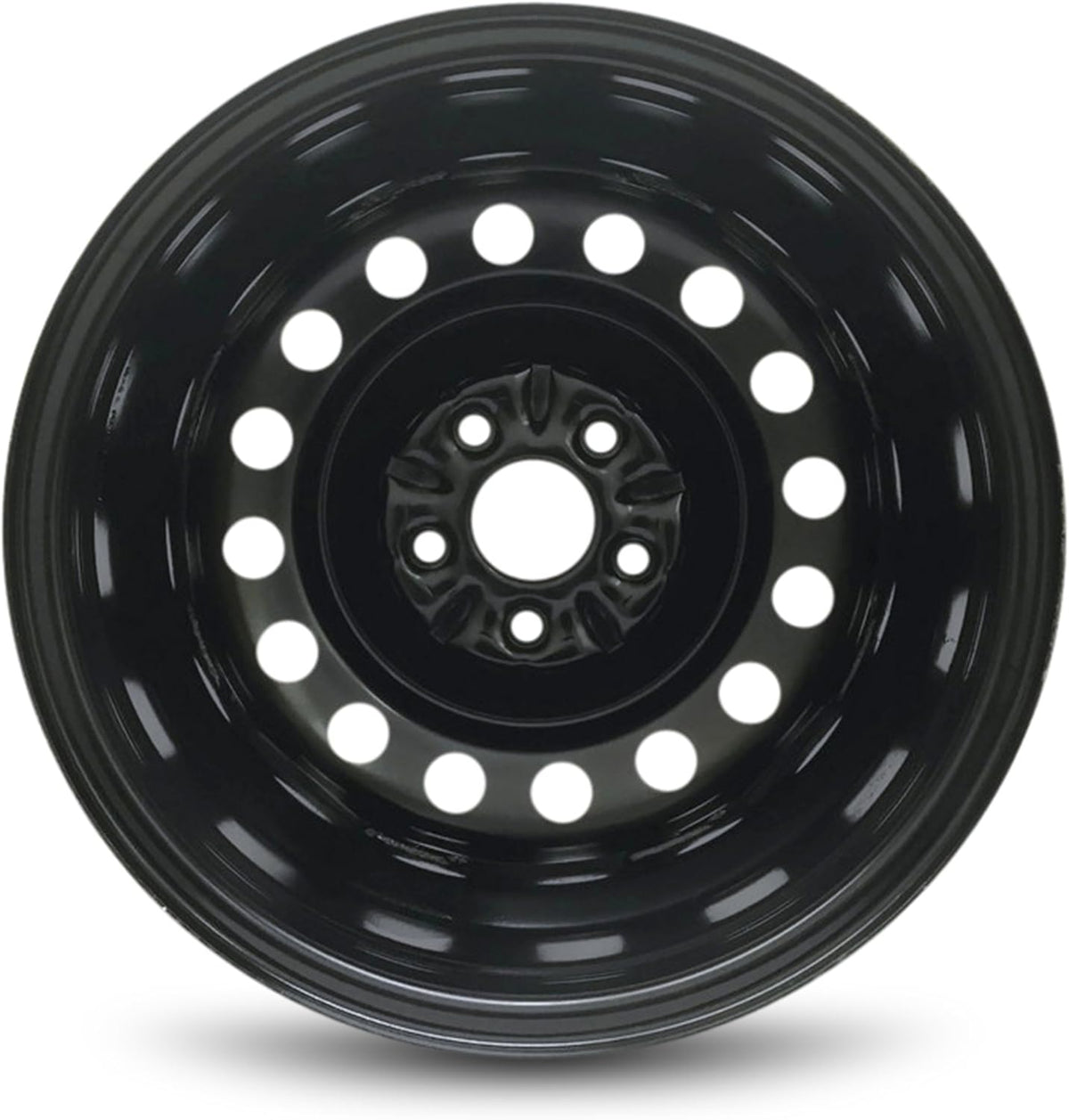 Black Steel Rim 16 Inch 5 Lug R4261