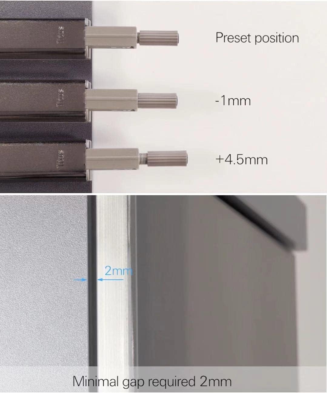 Push Latches for Cabinet Door, Push to Open Door Latch (10 Pack) G17874