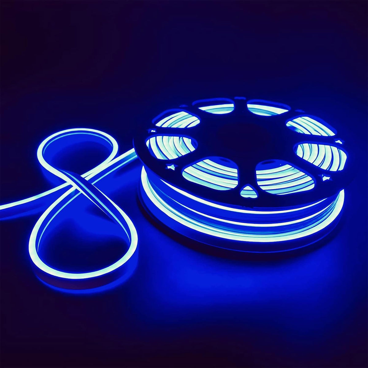 50ft Silicone Neon Light Strip Double-Side Lighting IP65 Waterproof Pack of 2 Q603521