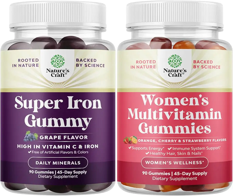 Extra Strength Iron Gummies with Vitamin C R264