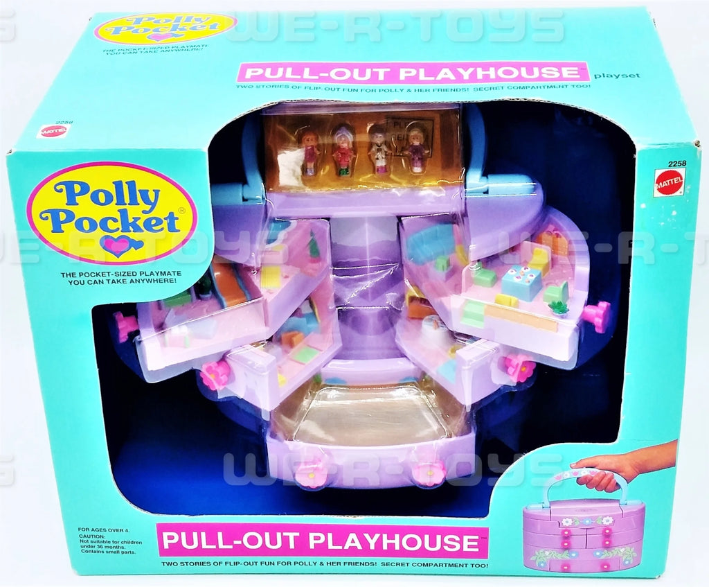 Polly Pocket Pull - Out Playhouse Playset I798314