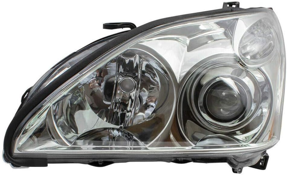 Head Light Assembly Passenger Side HID Type W887235
