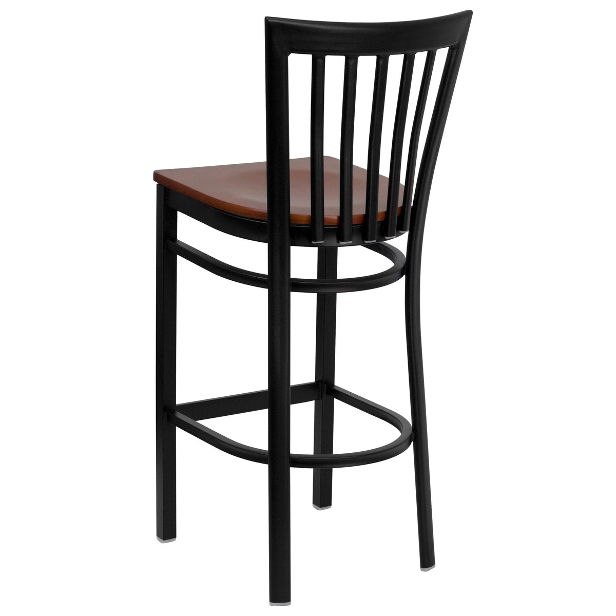 School House Back Metal Restaurant Barstool L467708