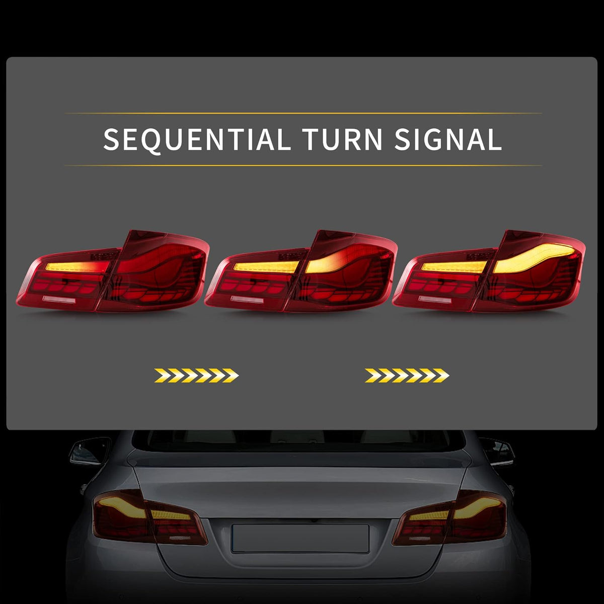 OLED Tail Lights with Sequential Turn Signal W42517