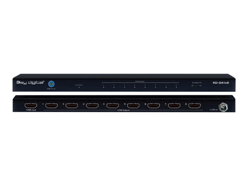 1 Input to 8 Outputs HDMI Distribution Amplifier A4490