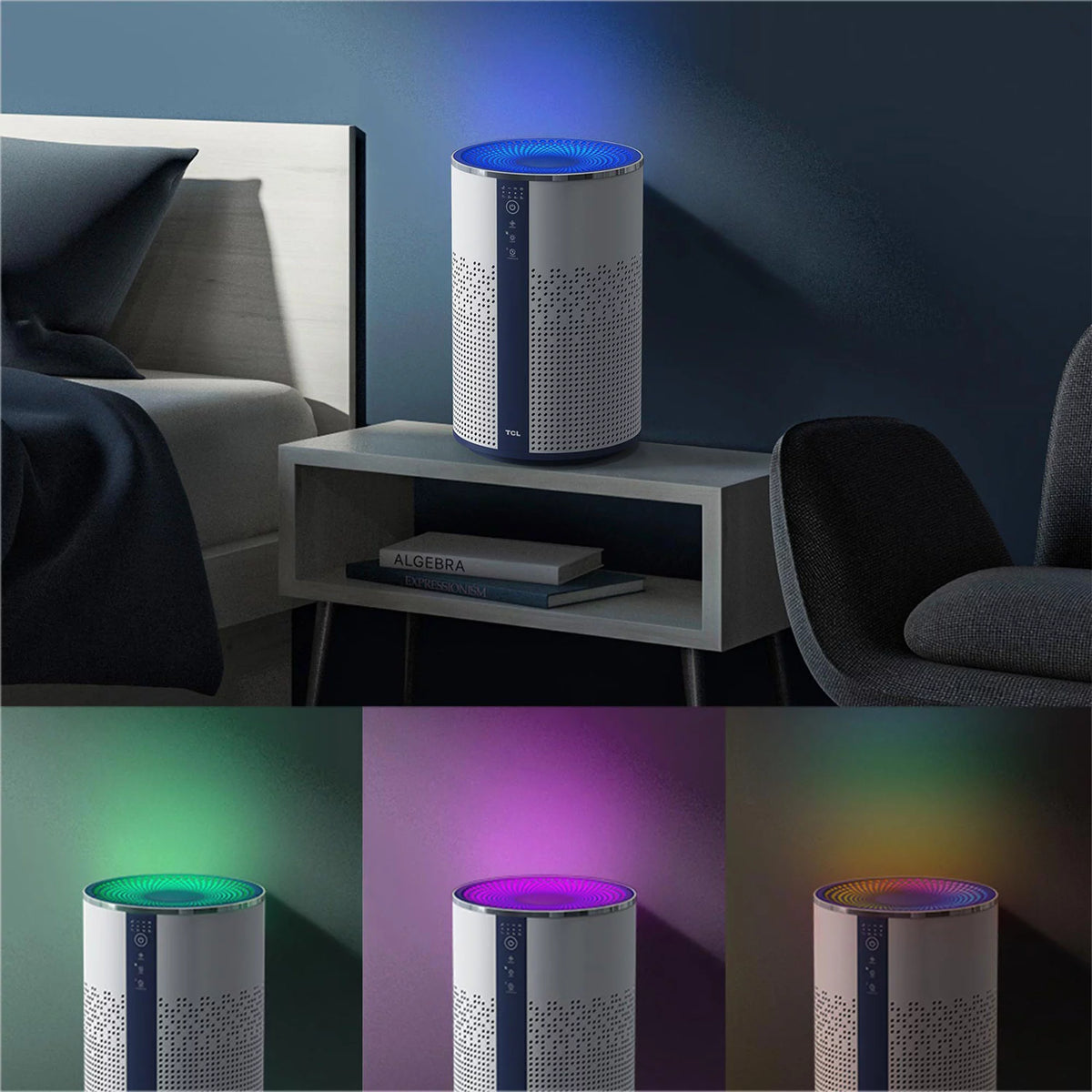 True H13 HEPA Air Purifier with Night Light Q8714