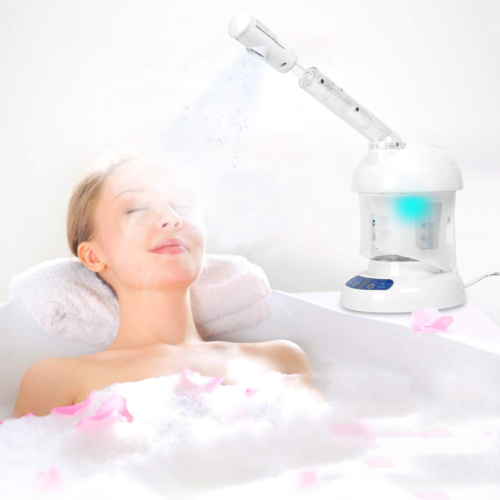 Facial Steamer with Extendable Arm, White, Pack of 2 J129694