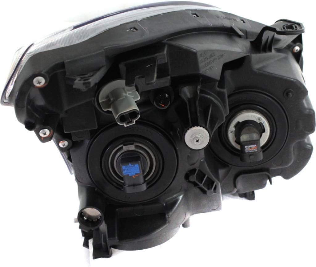 Headlight Assembly for Nissan Rogue 2009 2010 Driver Side Halogen J792578