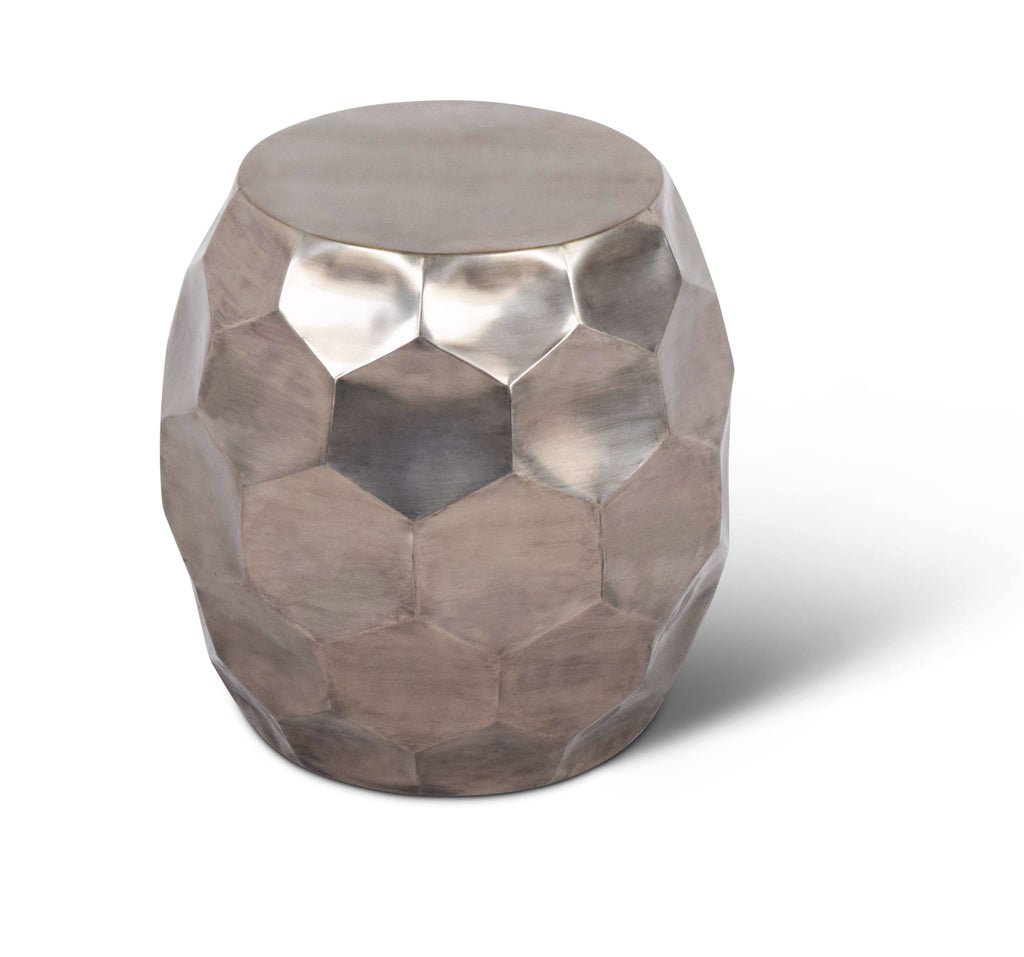 Nickel Round End Table T862
