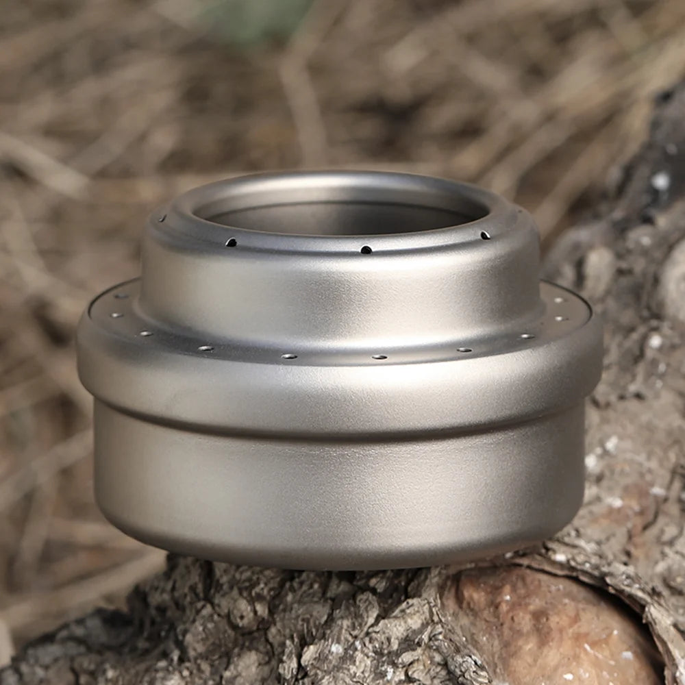 Portable Stove with Lid Cross Stove Stand Rack B361