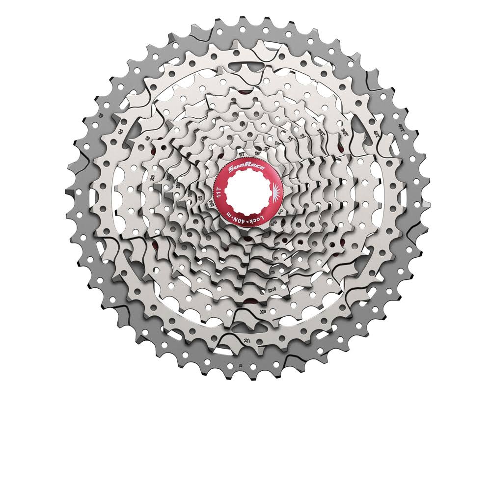 Silver 10 Speed Cassette 11-40t X661
