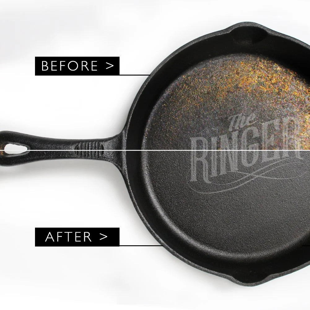 Stainless Steel Cast Iron Cleaner, 8x6 inch W8711