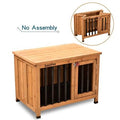 Tan Wooden Pet Crate with Tray B889