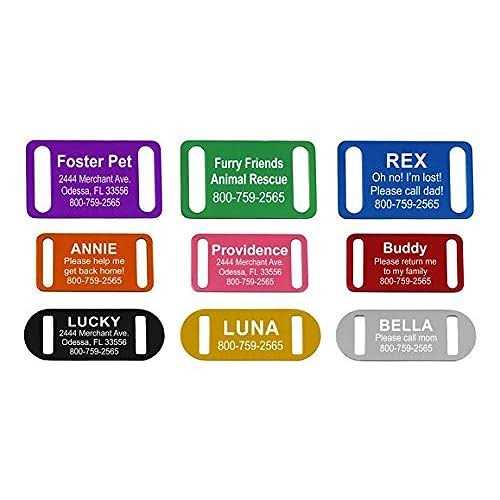 Slide-On Pet ID Tag Collar Tag M83259