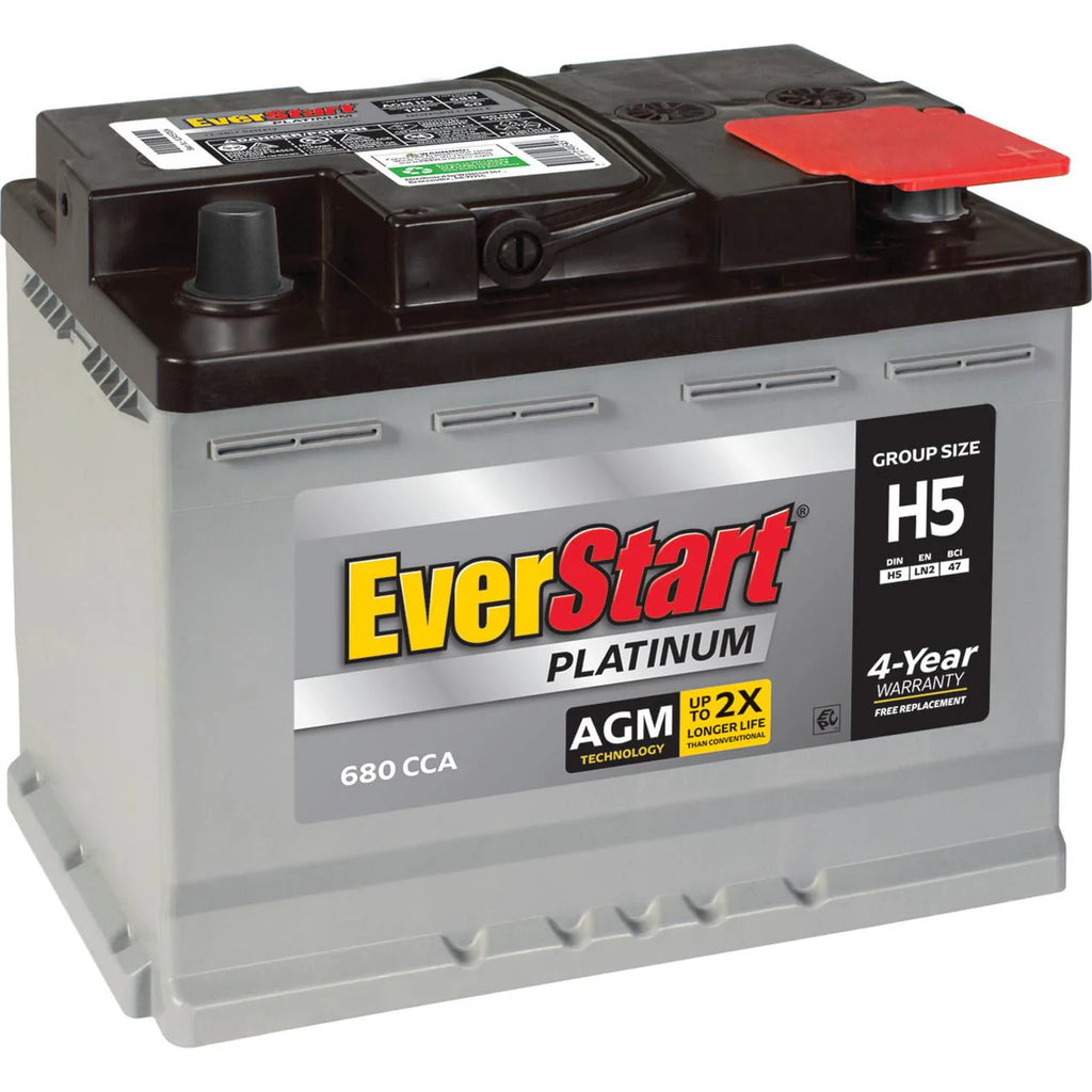 AGM Automotive Battery Group Size H5 12 Volt 680 CCA L4114