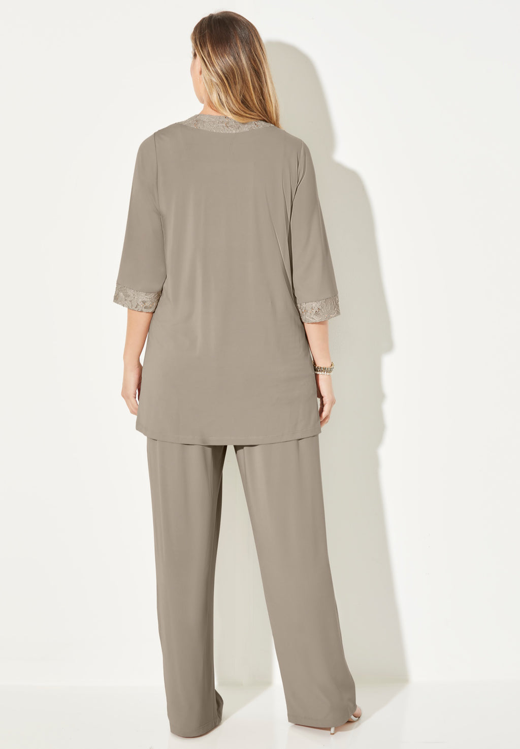 3-Piece Lace Pant Suit X5660