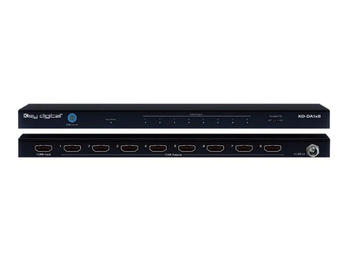 1 Input to 8 Outputs HDMI Distribution Amplifier A4490