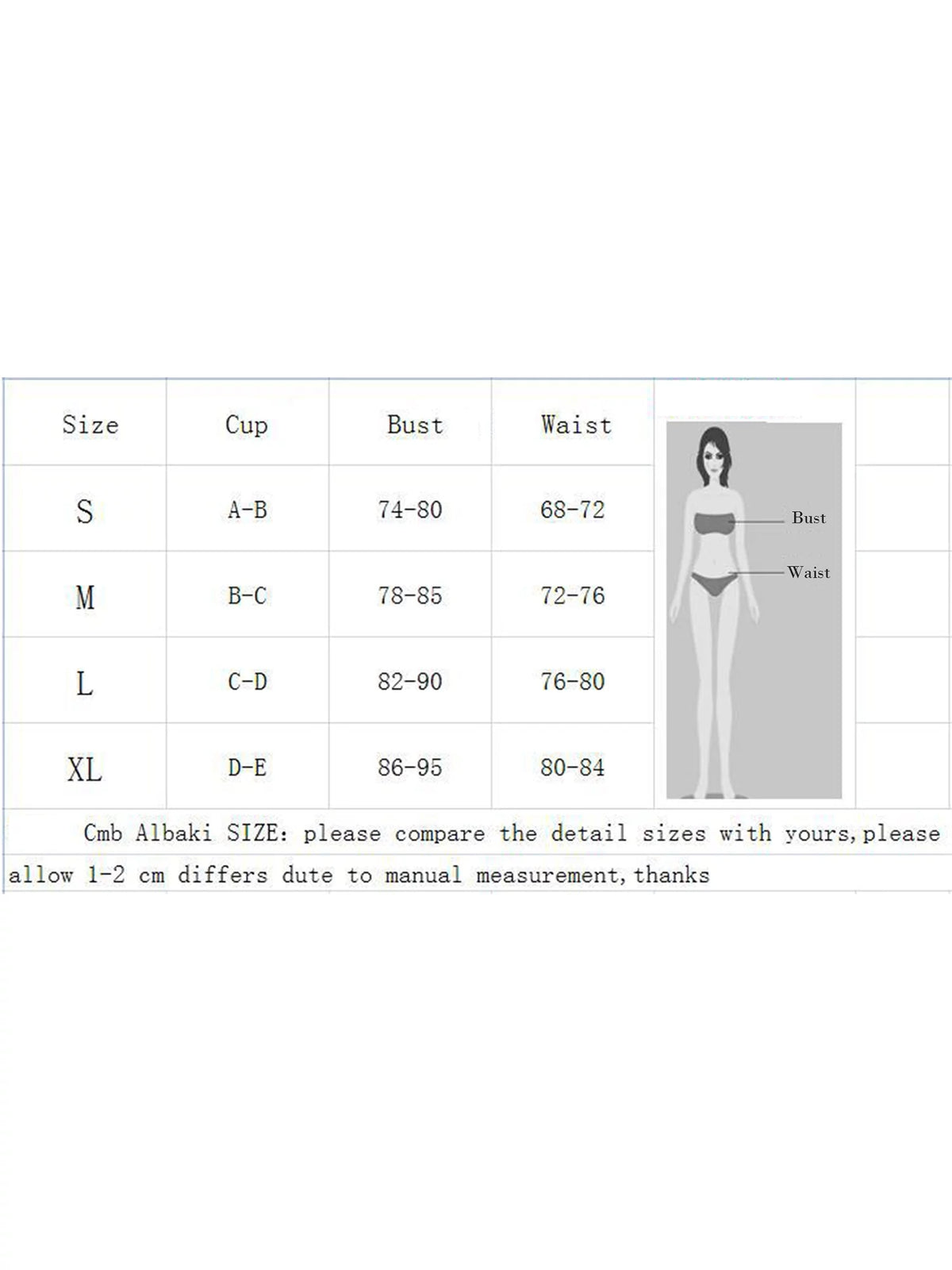 3 Pcs Bikini Set Halter Backless Tie-up Swim Bra Thong with Sarong Skirt Tie-dye Black R87154