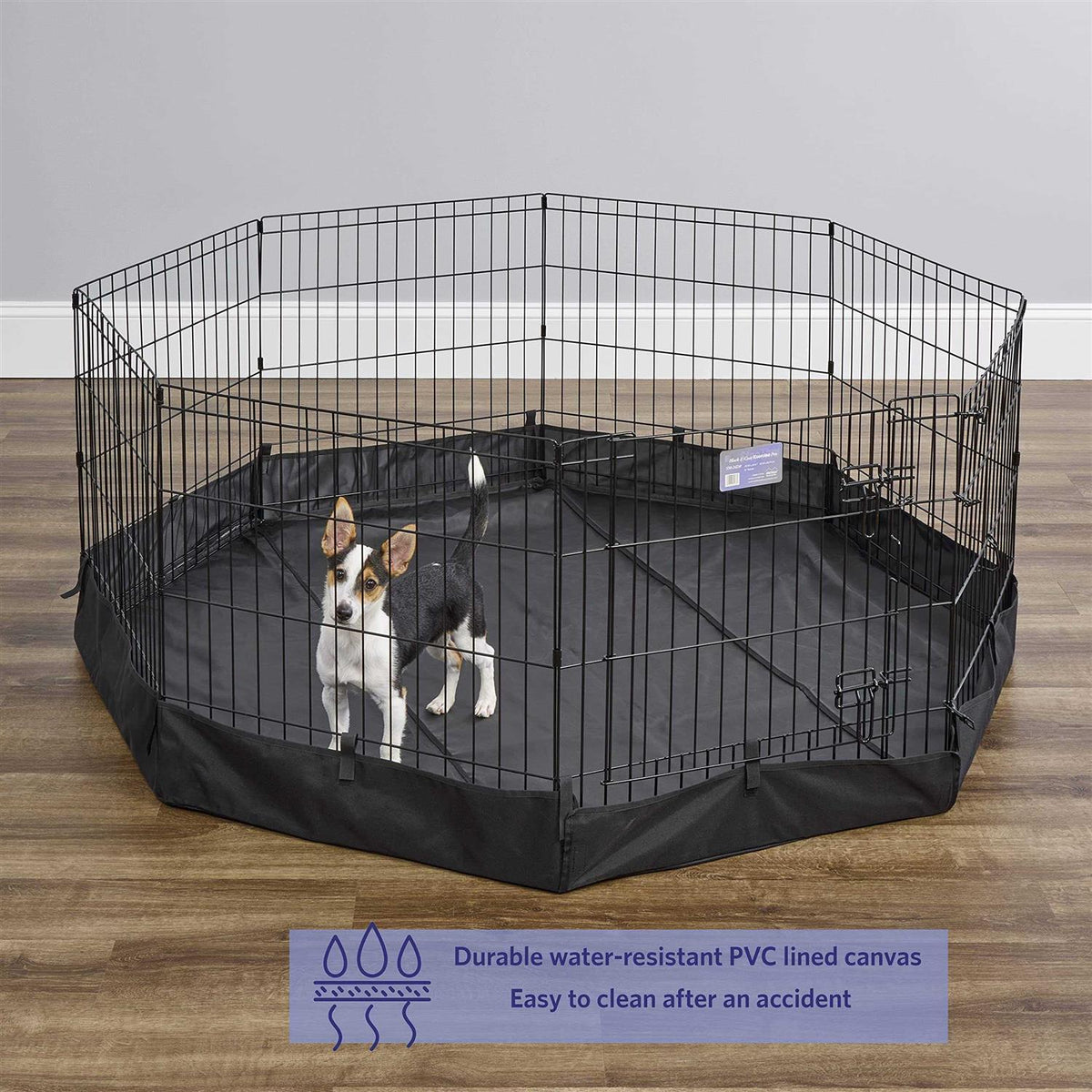 Octagon Exercise Pen Fabric Mesh Bottom L224776
