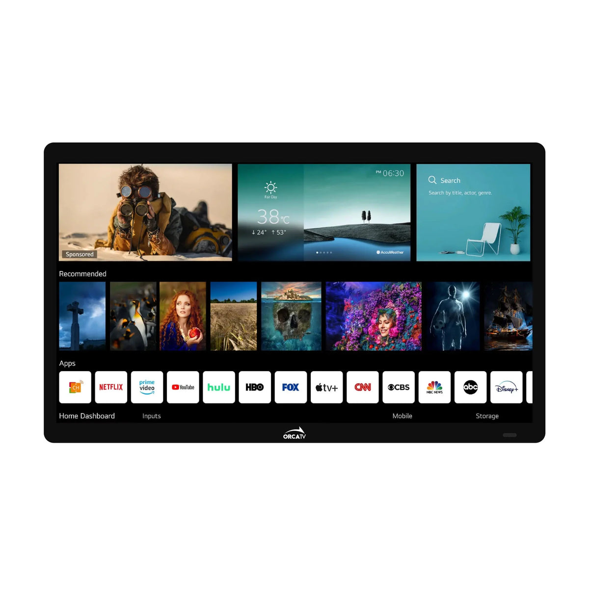 43 4K UHD LED Outdoor Smart TV with Wall Mount R715031