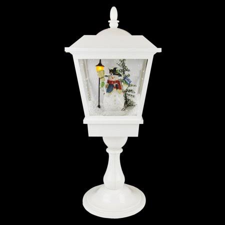 Lighted Musical Snowman Christmas Street Lamp K183