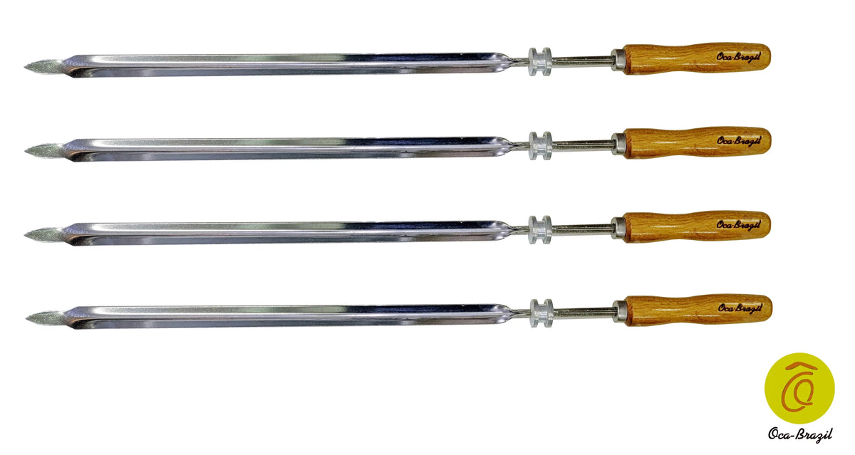 Set of 6 Brazilian Skewers 28" D405100