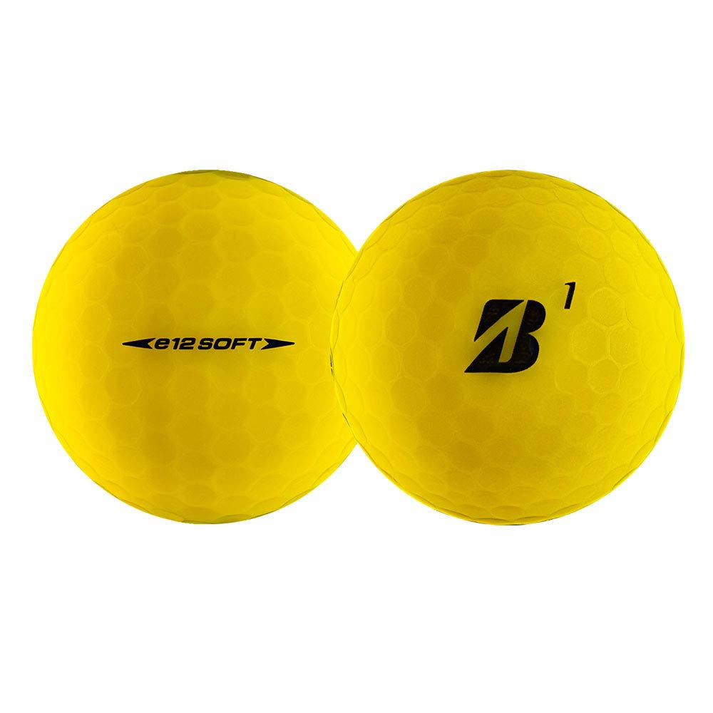 Yellow 3-Piece Golf Balls 1 Dozen Y92494