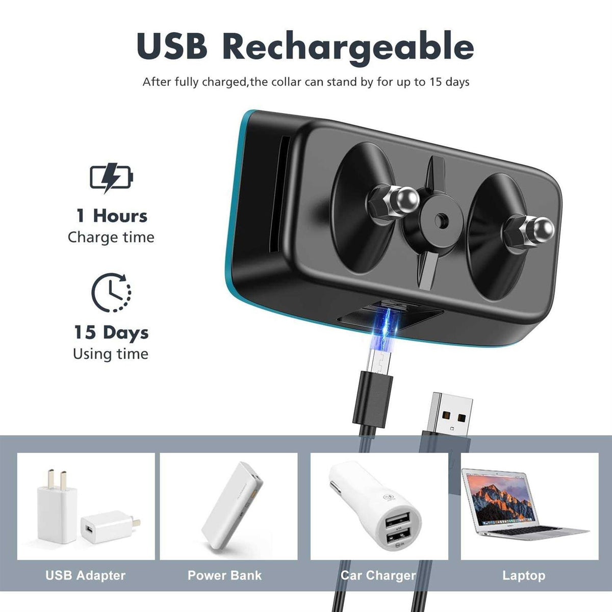 Rechargeable Anti Barking Training Collar X787999