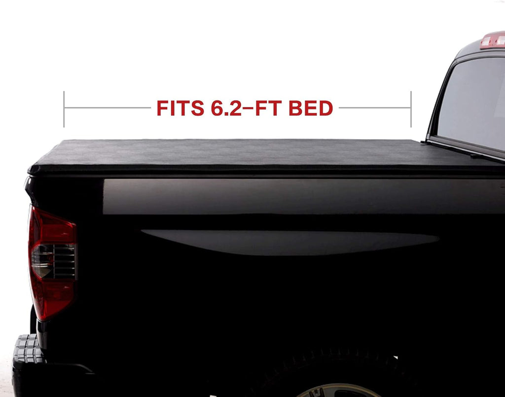 Soft Roll Up Tonneau Cover with Rails and Mounting Hardware Y558184