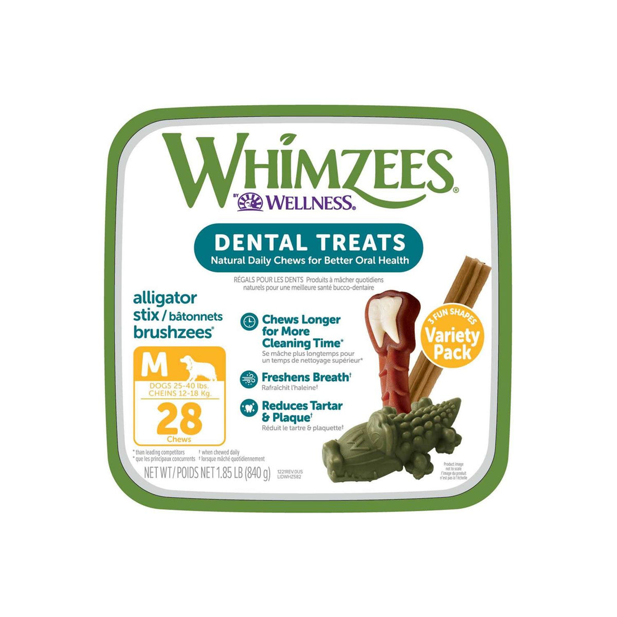 Variety Pack Dental Dog Treats T836951