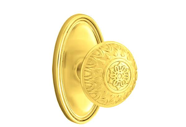 Polished Brass Privacy Knob Set O3363