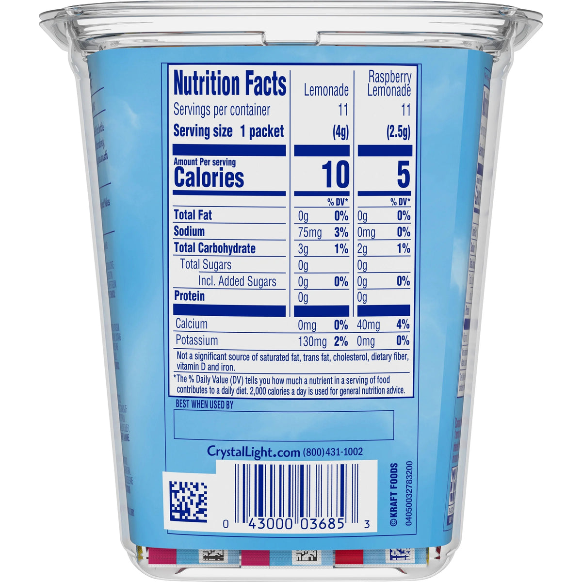 44 ct Powdered Drink Mix Variety Pack J650
