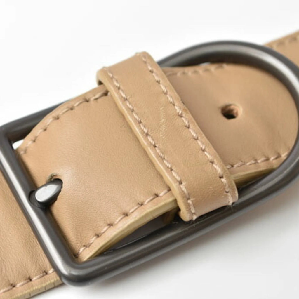 Camel Leather Shoulder Bag J717176