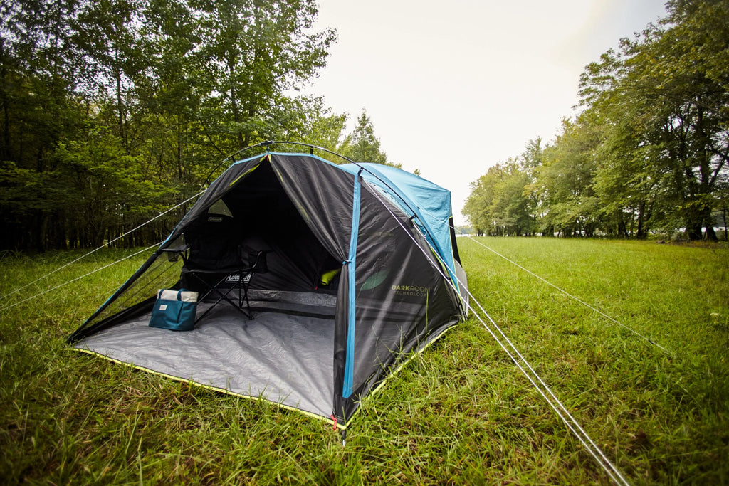 6-Person Dark Room Dome Camping Tent with Screen Room B1161