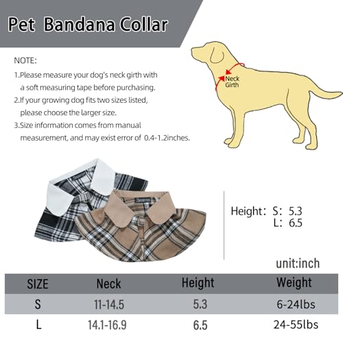 Dog Tuxedo Collar Bandana with Bow Tie V9532