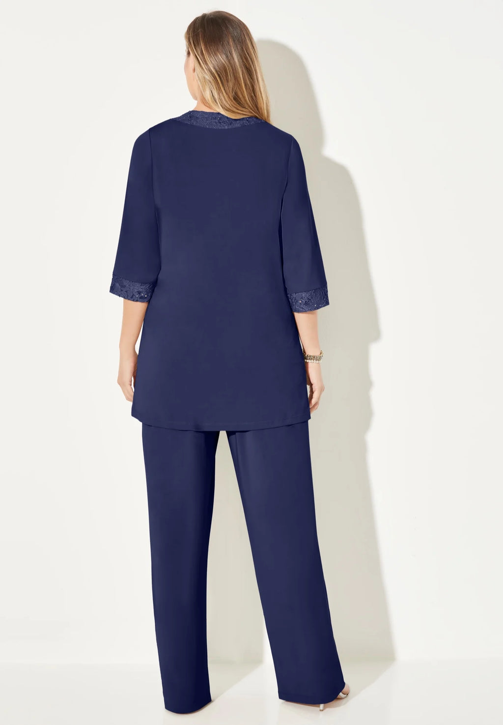 3-Piece Lace Pant Suit X5660
