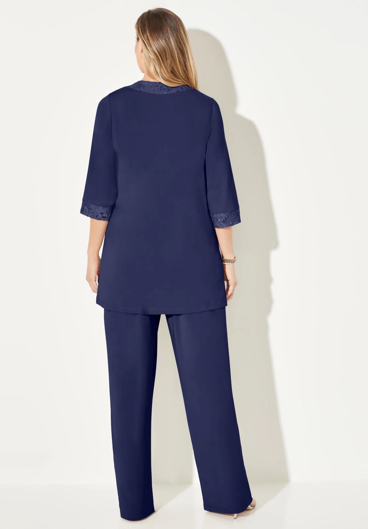3-Piece Lace Pant Suit X5660
