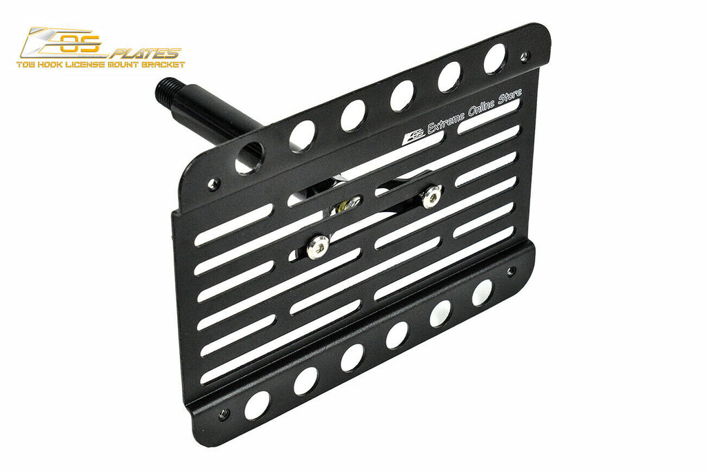 Front Bumper Tow Hook License Plate Relocator Mount Bracket L666577