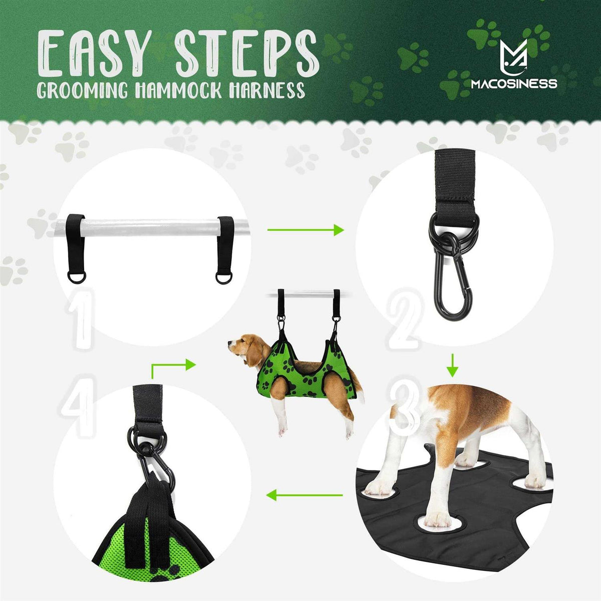 Pet Grooming Hammock Set H81718