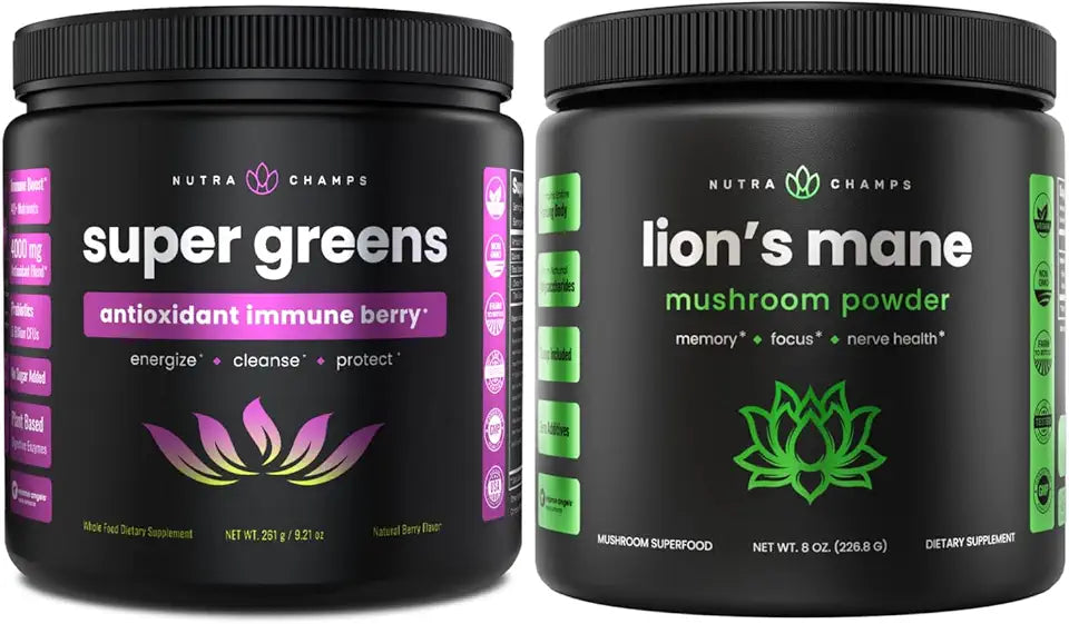Super Greens Antioxidant & Lion's Mane Powder N80681
